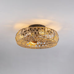 Twine With Remote Overhead fixture Ceiling Fan Lamp