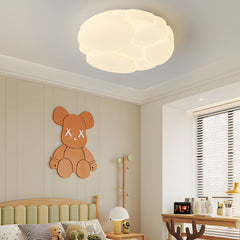 Ronde Wolken Scheuren 3-Staps Dimmen Melkwit Moderne Plafondlamp Armatuur