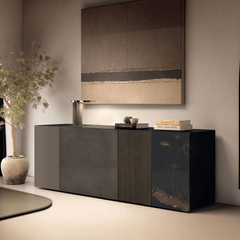 36e8 Sideboard - Havana/Peltro