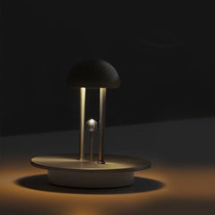 Nickel Jingle Table Lamp Touch Dimming Ambience