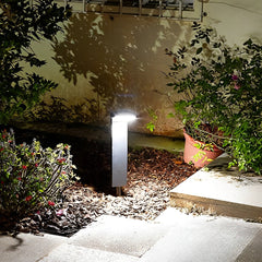 Smart Switch Waterproof LED Black Modern Outdoor Lawn Lamp Path Lights