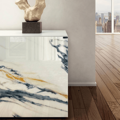 36e8 Sideboard - Paonazzo Marble
