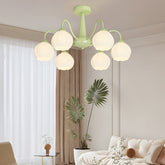 6 Ronde Bloemen Bel Orchidee Driestaps Dimmen Moderne Kroonluchter Lamp