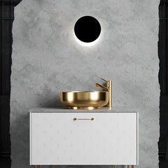 360° Rotatable Round LED Modern Wall Lamp Decorative Wall Sconce Lighting