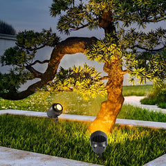 Round Waterproof LED Adjustable Modern Outdoor Spotlights Tree Spot Lights