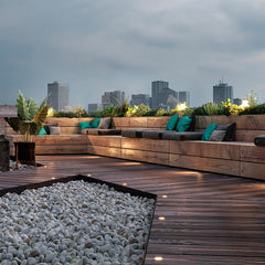 8 Pcs Solar Deck Stair Lights LED Outdoor Step Lights Garden Lights In-ground Lights