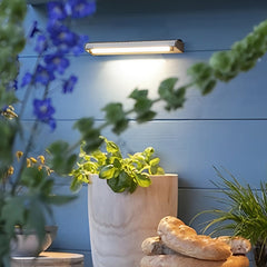 Rectangular Adjustable Waterproof LED Modern Signboard Solar Wall Lamp