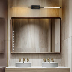 23.6''/39.4'' Black and Gold Linear LED Bathroom Vanity Light Bar