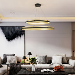 Acrylic LED Round Pendant light Chandelier