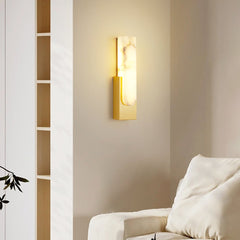 Agatha Alabaster Sconce Wall Lamp