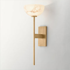 Alabaster Cup Wall sconce Wall Lamp