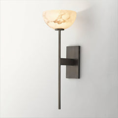 Alabaster Cup Wall sconce Wall Lamp