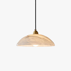 Alabaster Dome Droplight Pendant Lamp