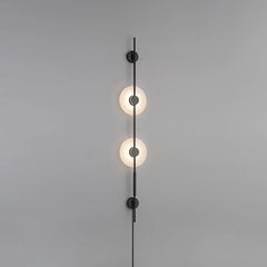 Alabaster Vertical Plug-in Wall sconce Wall Sconce