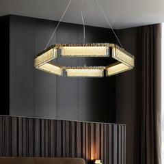Asner LED Crown Chandelier