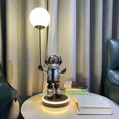 Astronaut and Bedside lamp Planet Lamp