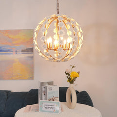 Bianca Floral Orb Ceiling fixture Chandelier