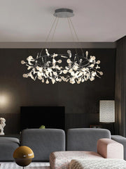 Black Big O Firefly LED Electrolier Chandelier