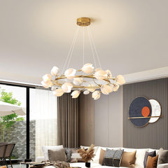Porcelain Magnolia Pendant light Chandelier