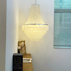 Boho Shell Tiered Pendant light Chandelier