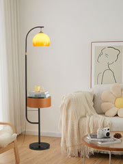 Caramel Arch Uplight Lamp Floor Lamp