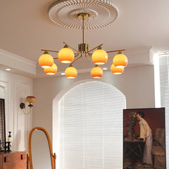 Caramel Sphere Ceiling fixture Chandelier