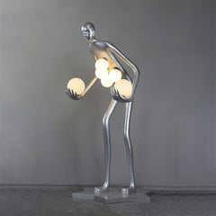 Celestial Guardian Sculpture Free-standing Lamp Floor Lamp
