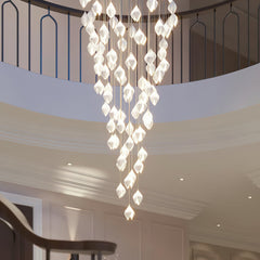 Ceramic Flower Droplight Pendant Light