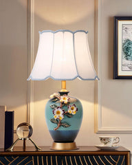 Ceramic Pattern Side table lamp Table Lamp