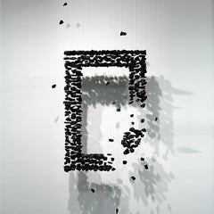 Charcoal Shape O Crown Chandelier