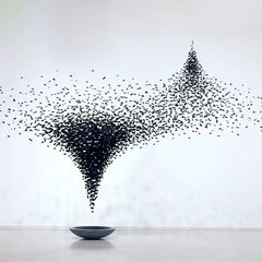 Charcoal Shape Hourglass Ceiling fixture Chandelier