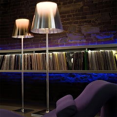Chrome Prism Accent Lamp Floor Lamp