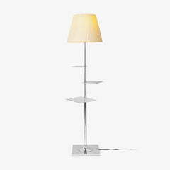 Chrome Prism Side Reading light Table Floor Lamp