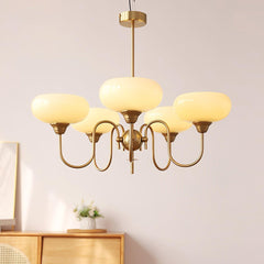 Creamy Persimmon Electrolier Chandelier