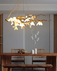 Crushed Natural Stone Ceiling fixture Chandelier