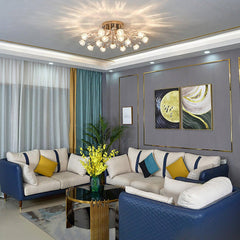 Crystal Flower Ceiling-mounted light Ceiling Light