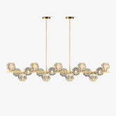 Crystal Glass Ball Pendant light Chandelier