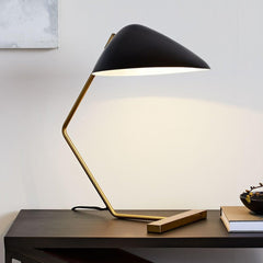 Curvilinear Mid-Century Nightstand lamp Table Lamp
