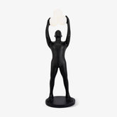 Enlightened Figure Sculptor Uplight Lamp Floor Lamp