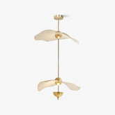 Envolee Double Biscuit Drop light Pendant Light