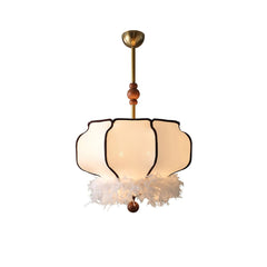 Feathered Lantern Houselight Pendant Light