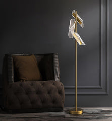 Flame Accent Lamp Floor Lamp