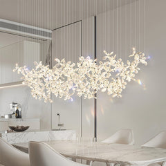 Floating Butterfly Gasolier Chandelier