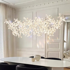 Floating Butterfly Gasolier Chandelier