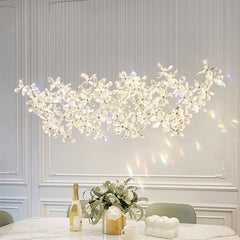 Floating Butterfly Gasolier Chandelier