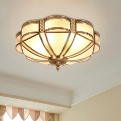 Floral Brass Ceiling fixture Ceiling Lamp