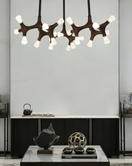 Flower Bone Gasolier Chandelier