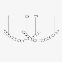 Gabriel Pendant light Chandelier A