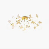 Ginkgo Glass Overhead light Ceiling Lamp