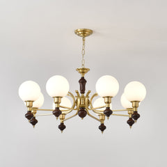 Globe Orb Candelabrum Chandelier